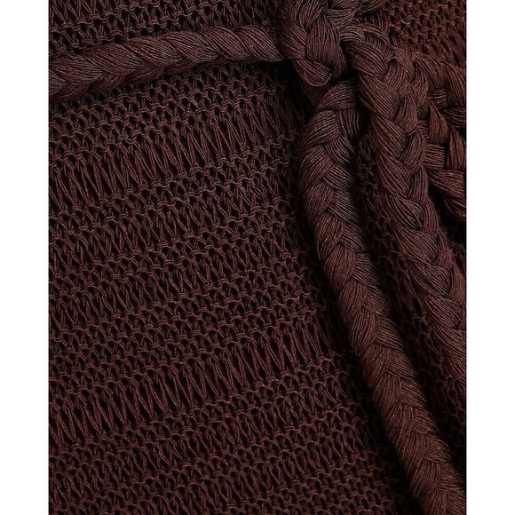 ZIMMERMANN Knitted midi dress in Chocolate NWT Size M/L - Picture 5 of 11